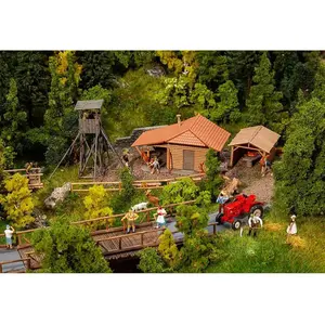 Faller FA130637 Cabane de Chasse avec siège Haut Multicolore