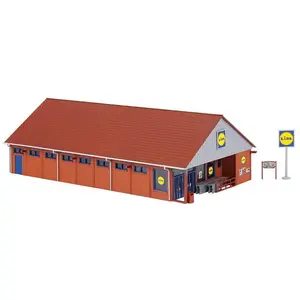 Faller- Lidl-Markt Kit de modélisme, FA130615, Divers pas cher