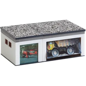 Comparateur de prix : Modélisme ho : garage double avec pièces de commande faller