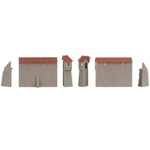 Ensemble de Murs de la Vieille Ville Faller 232170 N pas cher