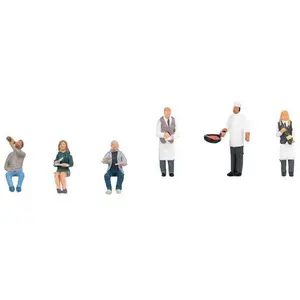 Faller Personnages - Serveurs et clients pas cher