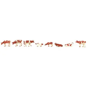Faller - Vaches. tachetées Brunes - FA155902 pas cher