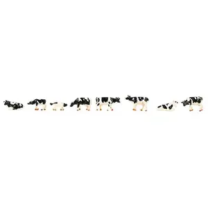 Faller Mod?Lisme N : Figurines : Vaches Noires Et Blanches-Faller pas cher