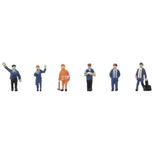 Faller Modélisme N : Figurines : Personnel des chemins de fer époque V pas cher