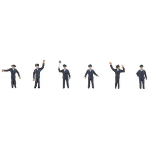Figurines Policiers - FALLER - Coffret de 6 - Echelle HO 1/87 pas cher