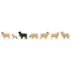 Faller- Ensemble de Figurines avec Mini Effet sonore Mouton, FA180236, Divers pas cher