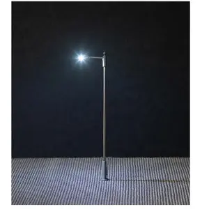 Luminaire tête de mât simple H0 Faller 180202 modèle fini