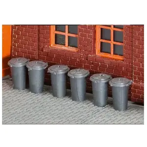 Comparateur de prix : Modélisme HO : Accessoires de décor : 10 poubelles Faller