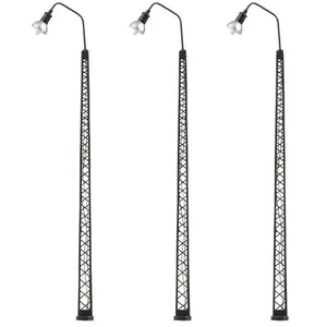 Comparateur de prix : Faller- Lot de 3 Lampes LED pour mât Blanc Chaud, FA180204, Multiples