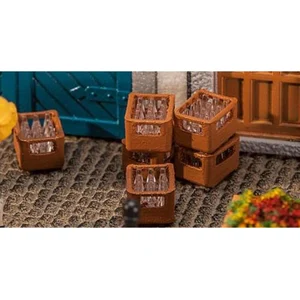 Comparateur de prix : Faller Modelisme HO - Accessoires de décor : Lot de caisses à bouteilles