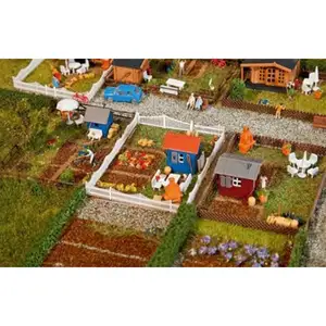 Faller - Modelisme N : Set jardin ouvrier 2