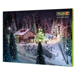 Comparateur de prix : Calendrier de l'Avent figurines Faller