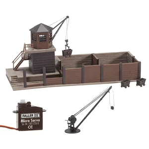 Modélisme ferroviaire ho : petit set bw avec servocommande faller