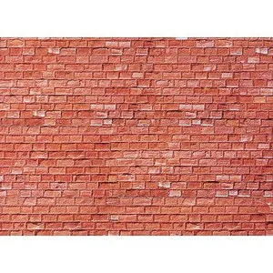 Modélisme HO : Plaque de mur : Grès rouge Faller pas cher