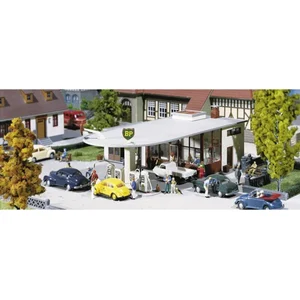 Faller - Modélisme commerce et industrie H0 - Station-service BP