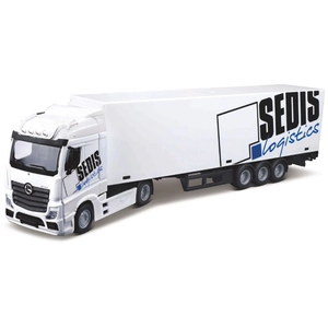 Jouet - BBURAGO - Camion avec remorque M - Pour enfant de 3 ans et plus - En plastique pas cher