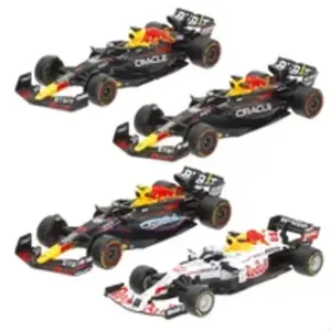 Comparateur de prix : Geen automerk Red Bull Racing Lot De 4 Modèles De Voiture Formule 1 - Verstappen - Échelle 1:43 12cm - Bburago