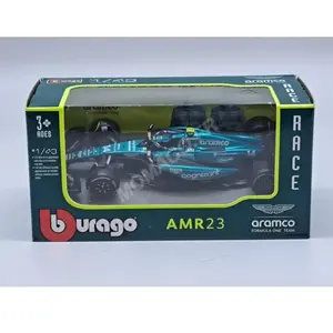 Comparateur de prix : Voiture miniature - bburago - aston martin f1 amr23 - fernando alonso - 1:43 - vert