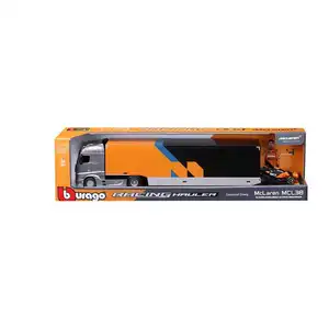 Voiture Bburago 1 13 Camion McLaren MCL38 avec Formule 1 1 43 MCL38