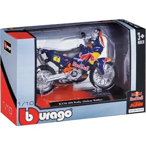Véhicule Bburago Motocross KTM RedBull Cross & Raid 1/18 Modèle aléatoire pas cher