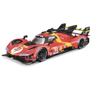 Comparateur de prix : Bburago Voiture en métal Ferrari Racing 499P Les Mans 2023 à l'échelle 1/18