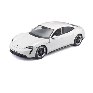 BBURAGO Burago Maycheong Voiture 1/24 Porsche TAYCAN - Blanche B18-21098 pas cher