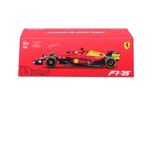Bburago Véhicule avec figurine Burago Ferrari F1 Pilote Alonso avec ca... pas cher