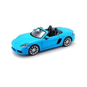 Véhicule Bburago Porsche 718 Boxter 1:24 Bleu pas cher