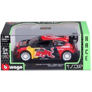 Voiture Bburago Race en métal à l'échelle 1/32ème pas cher