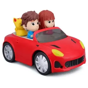 Comparateur de prix : Bburago Bb Junior - Mon 1er Cabriolet Rc - Mon Premier Cabriolet Rc Avec Personnages
