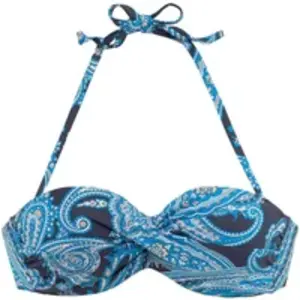Lascana - Haut maillot de bain bandeau armaturé Boho - NES61LA - Maillots séparables hauts - Imprimé - 38B 38B pas cher