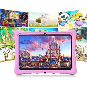Tablette Tactile Enfant Uverbon Double SIM WiFi 10.1 Pouces 4G avec lo...