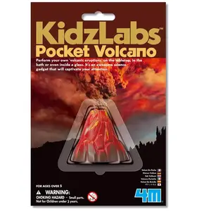 4M - Kidz Labs - Expérience - Science Card : Mini-Volcan pas cher