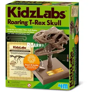 4M Kidzlabs Crâne de T-Rex rugissant pas cher