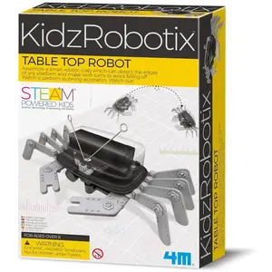 4M Kit de fabrication Fun Mechanics : Robot pour table pas cher