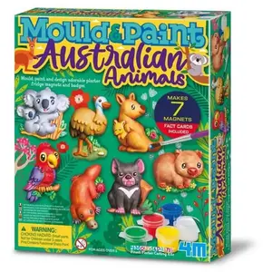 Comparateur de prix : kit de bricolage 4M Mouler et peindre des animaux australiens Jouets