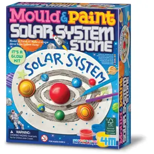 Comparateur de prix : 4M Crea KIT DE MOULAGE: SYSTÈME SOLAIRE sur PIERRE 18cm, en boîte 18,2...