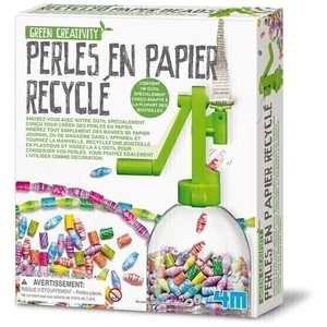 Comparateur de prix : 4M - Kidz Labs - Kit green creativity - Perles en papier recyclé