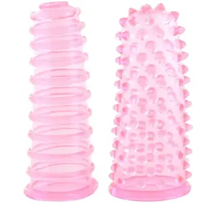 Seven Creations Gaines de Doigt Texturées Lust Fingers Rose pas cher
