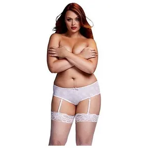 Comparateur de prix : Shorty rose blanches ouverture entrejambe xl baci lingerie bw3122-whtxl