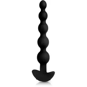b-vibe Cinco - Plug Anal Vibrant - Noir