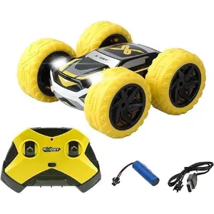 Comparateur de prix : Voiture télécommandée 360 CROSS JAUNE A BATTERIE - EXOST