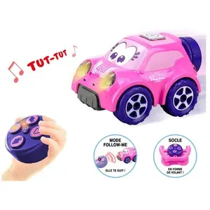 Comparateur de prix : Silverlit Voiture radiocommandée Follow Me Rose avec volant