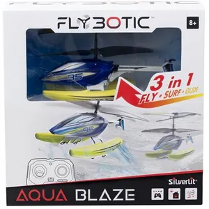 Comparateur de prix : Hélicoptère Télécommandé Aqua Blaze 21 Cm Silverlit - La Boite