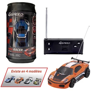 Comparateur de prix : Silverlit Voiture télécommandée Mini Racer RC 4Speed 1:58 Barquette 12 pièces