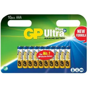 GP Ultra Plus 24AUP - Batterie 10 x AAA - Alcaline