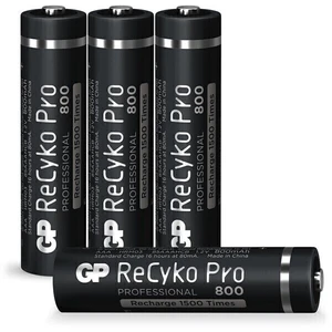 Comparateur de prix : Gp Batteries - Pile AAA GP NiMH 800 mAh ReCyko Pro 1.2V 4 pièces