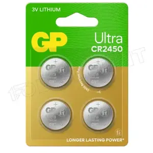 GP - Pile bouton cr 2450 3 v 4 pc(s) 540 mAh lithium Ultra pas cher
