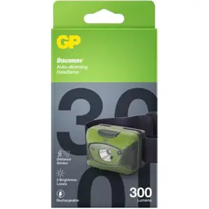 GP Lighting Lampe frontale GP Frontale 300 Lumens CH41 rechargeable