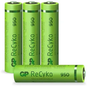 GP Batteries GP NiMH ReCyko AAA 950mAh 1,2V rechargeable, 4 pièces pas cher